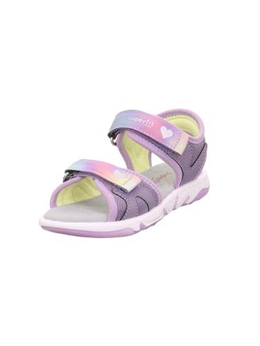 Superfit Mädchen Pebbles Sandale, Lila 8500, 28 EU