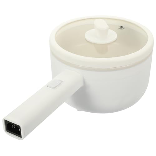 SHOWERORO Multifunctional Electric Skillet Hot Pot Non-stick Coating Capacity Convenient Noodles Cooker for Quick Meals Even Heating for Home Cooking and Student Dorms