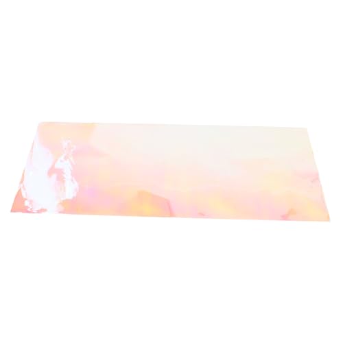 Vinilo adhesivo iridiscente para ventana multicolor 100x40 cm miniatura 1