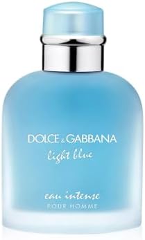 Dolce & Gabbana Light Blue Intense Pour Homme, Eau De Parfum Spray, Fragrance For Men