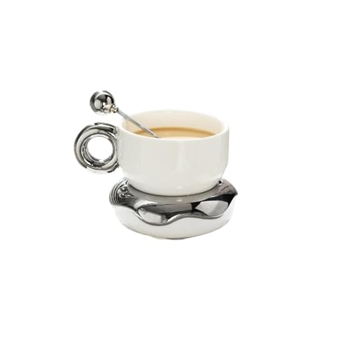 Tasse café latte céramique noire pour vaisselle de maison