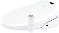 Brondell Swash S1200-RW Luxury Bidet Toilet Seat in Round White with Dual Stainless-Steel Nozzles | Endless Warm Water | Programmable User Settings | Self-Cleaning Nozzles | Nightlight