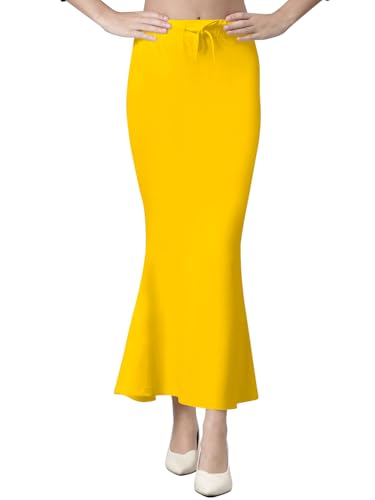 Image of Toochki Stretchable Saree Shapewear Petticoat for Women, Cotton Blended,Petticoat,Skirts for Women,Shape Wear Dress for Sarees