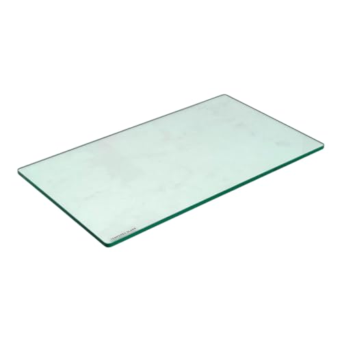 Shoplines Supplies Tempered Glass Display Shelf PanelThick Toughened Glass with Rounded Edges Sleek Floating Style Modern Look for Home or Retail Display