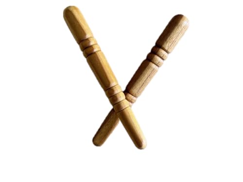 2pc Traditional Thai Massage Stick Wood Tools