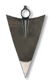 Flores Cortés - Azada punta 265x200mm.