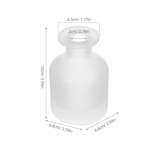 Botellas difusoras de vidrio cilíndricas de 150ml para distribución uniforme de fragancia 8