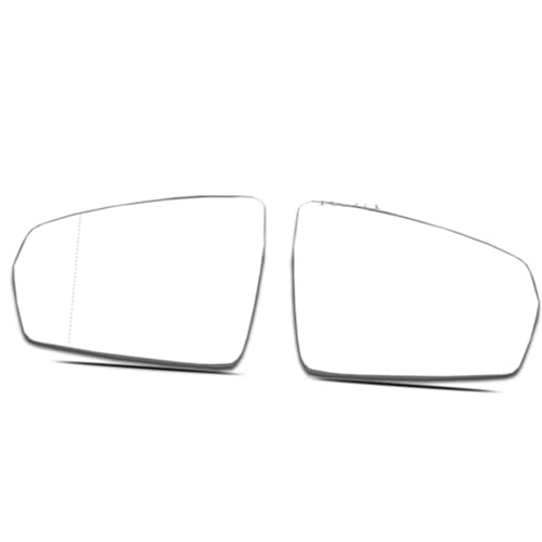Verre de rétroviseur de rechange haut de gamme Polo Plus 2019 2020 paire
