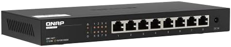QNAP QSW-1108-8T 8-Port 2.5GbE Unmanaged Switch