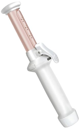 Cordless Hair Curler, 30W Travel Mini Hair Tongs for Short Hair, Portable Curling Iron for Short Hair, Wireless Curling Wand with Ceramic Coating, USB Chargable, Wet and Dry Use