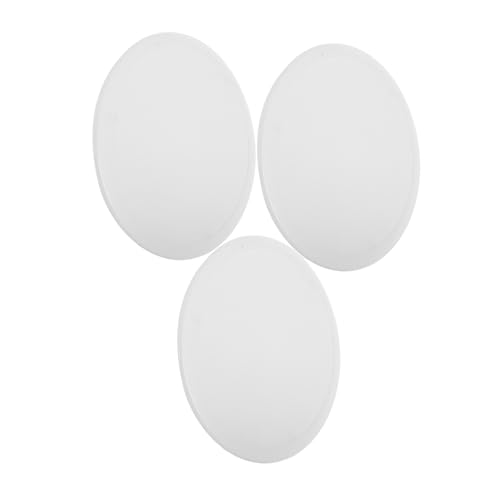 SEWOART 3 Piezas Tapa de Ventilador de Plástico con Diseño Decorativo para Protección de Ventiladores de Suelo Instalación y Material Resistente Accesorio para Ventiladores de Baño Mesa