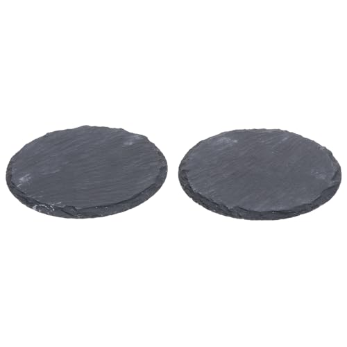 BELLIFFY Tortoise Accessories Natural Stone Plate Reptile Basking Stone Food Dish Nail Grinding for Habitat