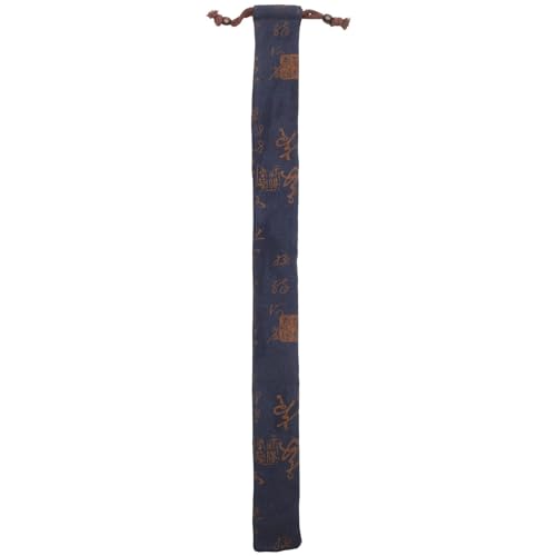 SUPVOX Portable Flute Storage Bag Nylon Flute Protective Case Lightweight Carrying Pouch with Easy Open Rope for Music Instrument Protection