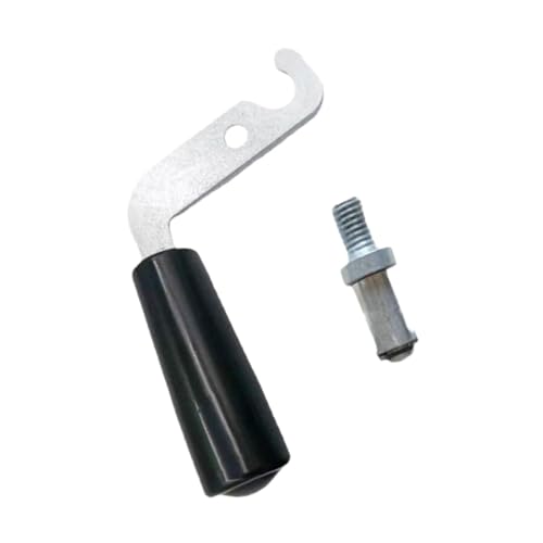 Baoblaze Pièces de Poignée de Porte de Cheminée, Poignées de Porte de Four Faciles à Installer et Résistantes à la Chaleur, Accessoire Ménager,...