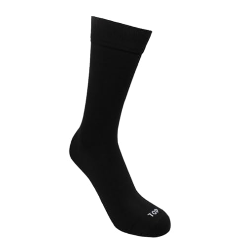 TOP - Men's Bamboo Crew Socks - Pack of 5 - One Size - Breathable Comfort & Fun Designs2