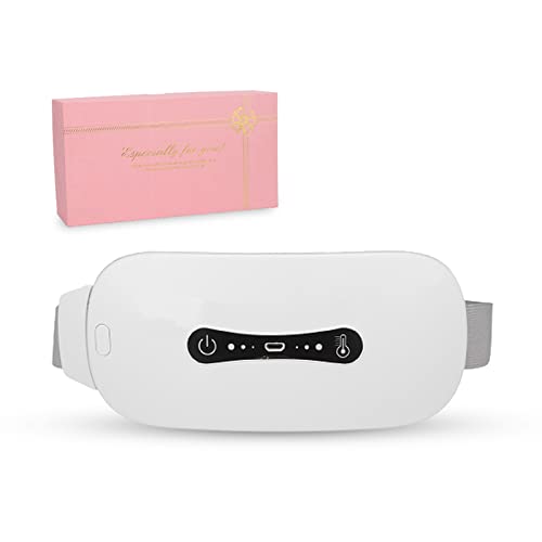 Coussin Chauffant Menstruel, Ceinture Chauffante électrique à Température Réglable à 3 Niveaux, Ceinture Chauffante Portable pour Soulager la Douleur au Dos ou au Ventre pour Femme Fille(blanc) Cover