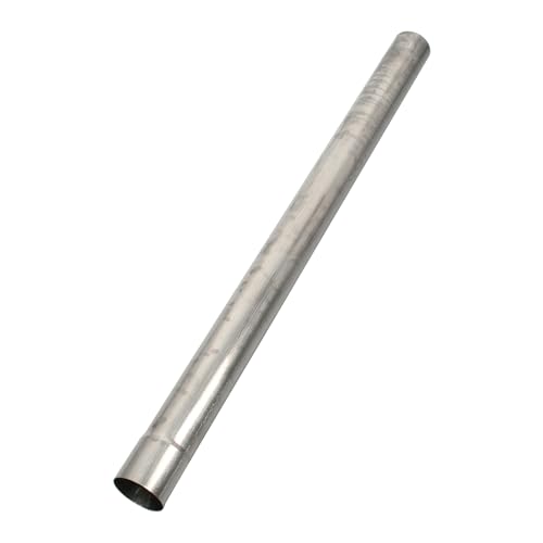 BIGREAT 409 Steel 4 Inch OD Straight Exhaust Pipe Mandrel Tubing Pipe 48 / 4 Ft Long Custom Fitment For Exhaust System