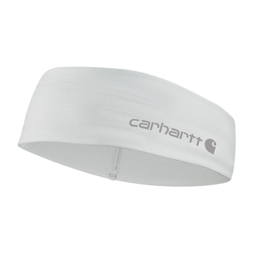Carhartt Unisex-Adult Force UPF Lightweight Headband Light Grey One Size