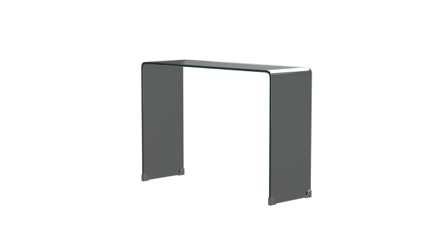 Safavieh Home Collection Ambler Clear Console Table 13.8 in x 43.3 in x 29.5 in