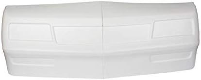 Speedway Motors SS Stock Car Nose Two-Piece Plastic Front Nose Panel in White for IMCA and Hobby Stock Cars 66 in Long Other Color Options Also Available