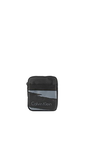 Crossovers Calvin Klein Cooper Mini Flat Crossover Borsa Messenger, 75 cm, Nero