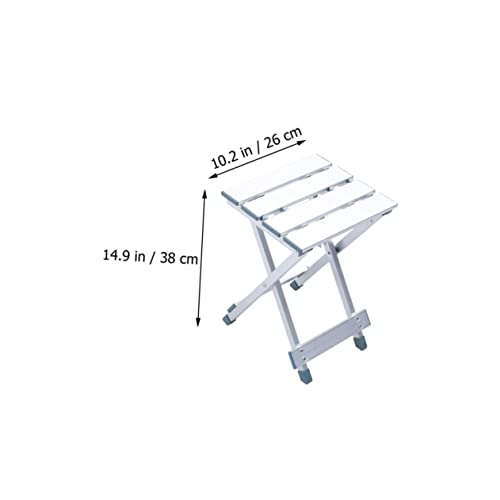 Chaise Camping Pliante VANZACK en alliage aluminium tabouret compact - 3
