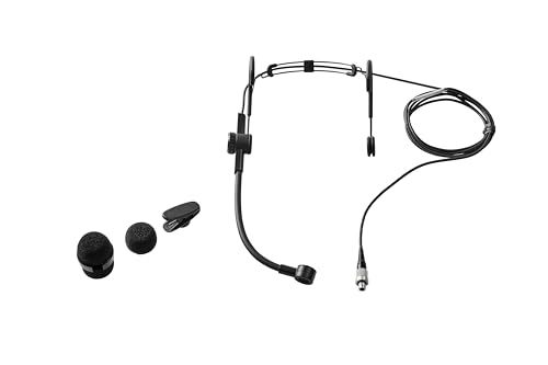 Image of Shure SM39 Headset Microphone - Vocal Performance Cardioid Headworn Mic compatible with Axient Digital, Secure Low Profile Fit, Ergonomic Design, Indoor /Outdoor Windscreens, Sweat Resistant (SM39-LM3)