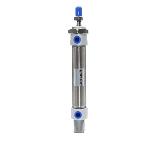 Cilindro neumático MA25 de acero inoxidable con carrera de 25mm para automatización 5