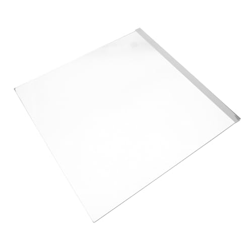 TEHAUX Divisor de Frigorífico de Vidrio Templado Organizador de Estantes Reemplazable para Cocina Fácil de Limpiar y Compatible Mayoría de Refrigeradores