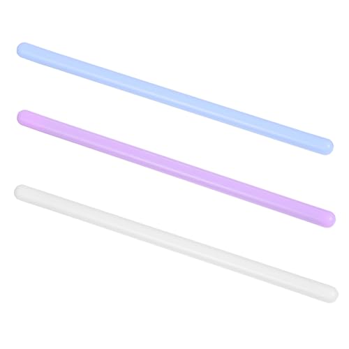NAMOARLY Mud Mask Applicator 3pcs Silicone Stir Sticks Safe Reusable and Easy to Cle