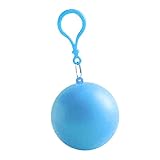 JAZZY PEARLS® Raincoat Adults Hood Poncho Ball Rain Coat Waterproof Light Blue-Sporting Goods-Outdoor Sports-Camping & Hiking-Clothing-Other Camping, Hiking Clothing-1 Piece Raincoat Ball