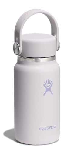 Image of Hydro Flask Micro Bottle - Insulated Mini Leak Proof Flask for Purse or Pocket in 6.7 Oz Cloud Pink