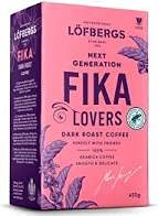 Lofbergs Fika Dark Roast Ground Coffee- 2 pack