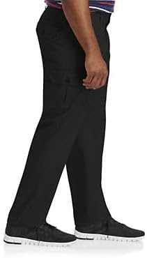 Harbor Bay by DXL Men's Big and Tall Continuous Comfort Cargo Pants - Image 3