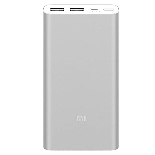 Xiaomi Mi Power Bank 2S 10000mah 2 saídas 2.4A Silver