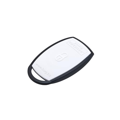 BURG-WÄCHTER Elektronischer Funkschlüssel für secuENTRY Home, Aktivtransponder für elektronische Türschlösser der secuENTRY Serie, ENTRY sE-Key 7713, Weiß/Schwarz