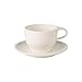Price comparison product image Villeroy & Boch Coffee Passion Cappuccino Set, 2 Pieces, Premium Porcelain, White