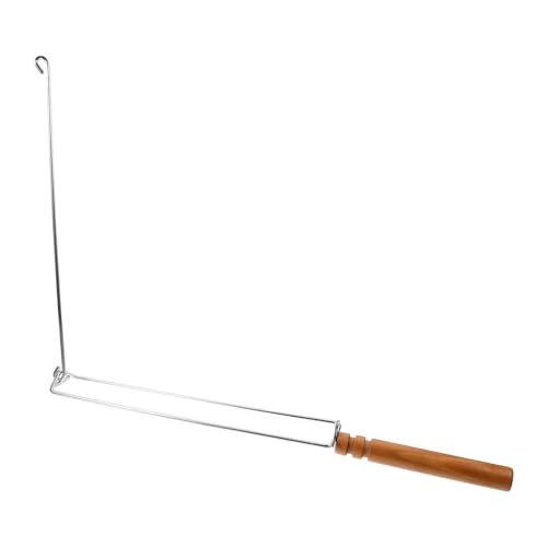 TOYANDONA Parrilla De Barbacoa para Asar Alitas De Pollo Herramienta De Acero Inoxidable para Barbacoa Al Aire para Picnic y Camping Rejilla para Alitas De Pollo