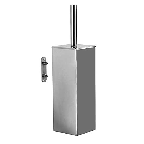 Gedy Perth Wall, Dimensions and Weight: 38 x 9 x 9.5 cm & 0.8 kg, Toilet Made of Stainless Steel, Chrome Finish