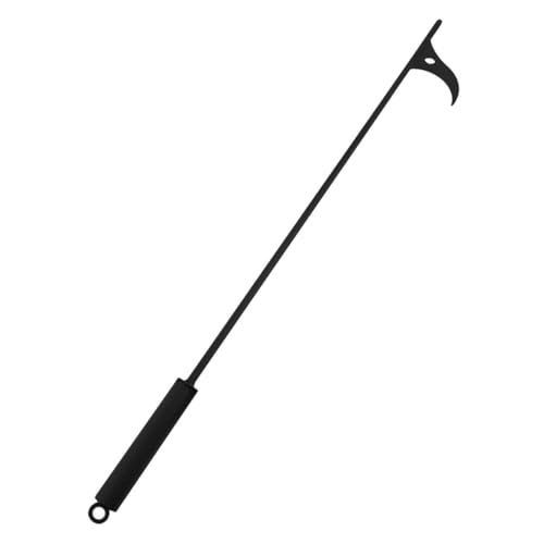 VALICLUD Pince à Feu Acier Robuste Pour Foyer Intérieur Et Extérieur Outil Résistant Pour Cheminée Et Brasero Poignée Longue Pour Manipulation Sûre Des Bûches Barbecue Et Camping