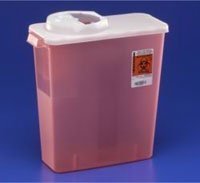 PT# 8958 Container Sharps Dialysis Red 8 Gallon 14/Ca by, Kendall Company