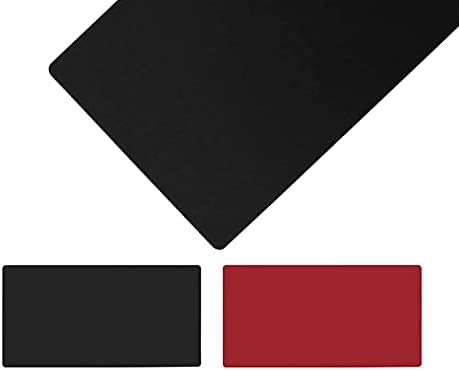 Waterproof Writing Pad, Large Mouse Mat, Pu Leather Desk Pad, Mouse Pad, Desk Mat, Large Mouse Mat, Desk Pads Double-Sided Black/Red, Large Desk Office Laptop Mouse Pad, Used For Office,Home Decoratio