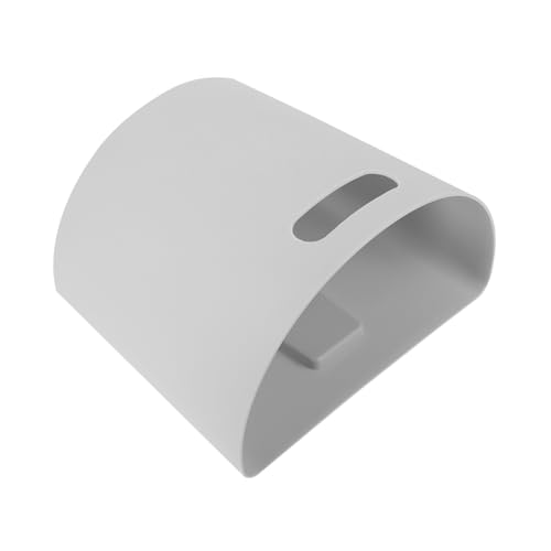 Caneca de basura colgante rectangular pequeña gris