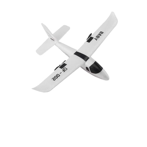 DIKACA Aeronave De Control De Control Remoto para para Principiantes Aviones RC Airplane RC Aircraft Glider 24Ghz Radio Control Aircraft White