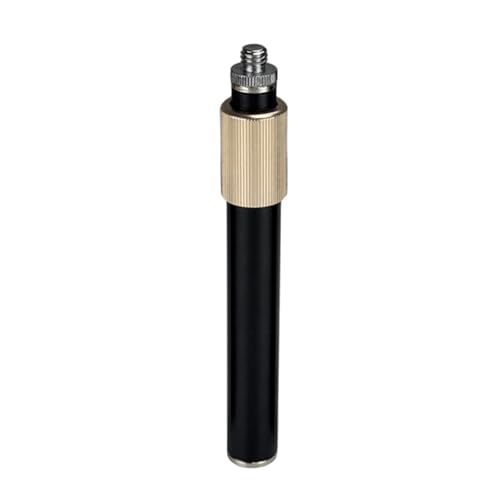 Varilla de extensión de metal intercambiable con medidas de doble rosca para luz de camping, accesorios de montaje de cámara de seguridad, varilla de metal telescópica para montaje de cámara