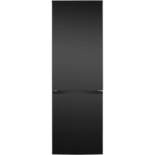 Bomann® XXL Kühlschrank mit Gefrierfach 186cm | 60cm breit | Kühlschrank mit Gefrierfach freistehend | Kühlgefrierkombi 4 Ablagen | Türanschlag wechselbar | 40db | Refrigerator KG 7357 schwarz-inox