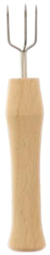 teemando® 2 X Pellkartoffelgabel, Halter für Pellkartoffel oder Maiskolben, Kartoffelpieker