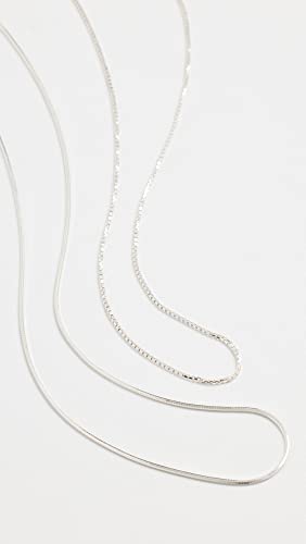 SHASHI Women's Silver Line Necklace3