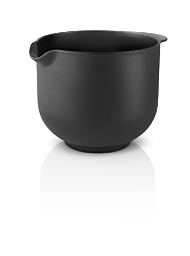 Eva Trio | Eva Rührschüssel 1,5 l |Die optimale Rührschüssel für vielfältige Situationen – 4 gängige Größen und EIN praktischer Multifunktions-Deckel (separat erhältlich) | Black