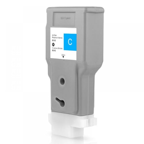 Cartouche encre PFI-320 compatible résout les tracés clairs sur TM-300 cyan